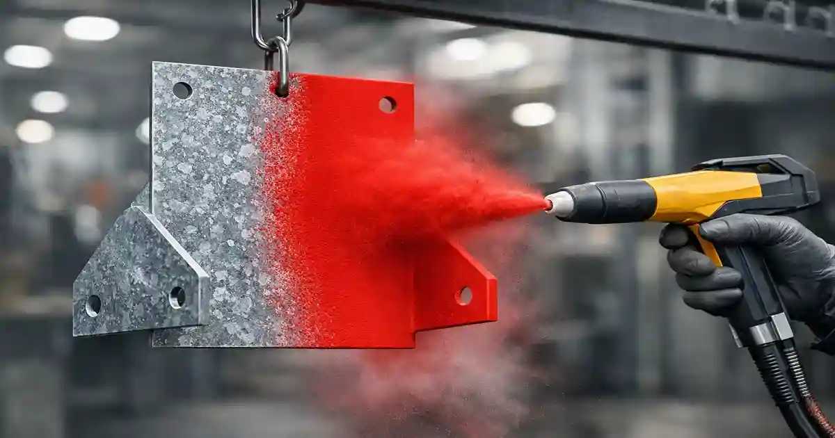 Powder Coat on Galvanized Steel